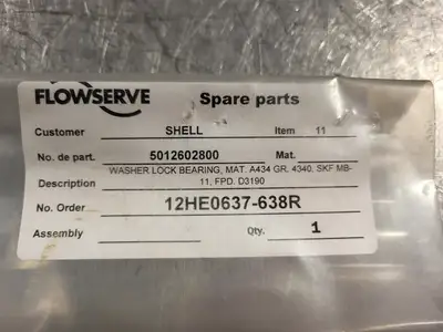 NEW FLOWSERVE 5012602800