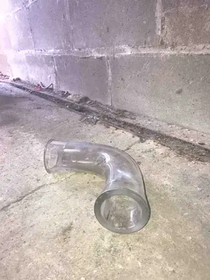 50mm Dia QVF 90 Degree Bends; PB 90/2