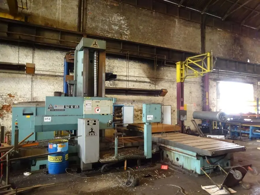 USED TOS WHN13.8C CNC X: 3500 - Y: 1250 - Z: 2000MM