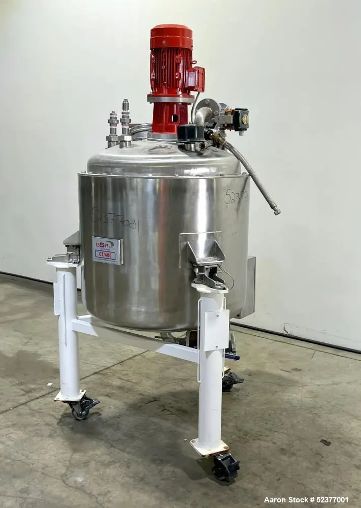 Used GSR SRL CT/400 Cocoa Machinery Homogenizer – 304 SS, 100-600kg Capacity