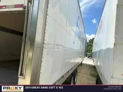 Used 2011 GREAT DANE 53FT X 102 Reefer Trailers Florida US | Proxy Equipment #1377852