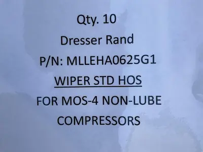 Dresser Rand Wiper STD HOS PN MLLEHA0625G1