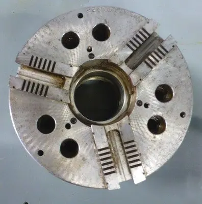 10" SP Sheffer, 3-Jaw Power, 3"  Hole, A1-8