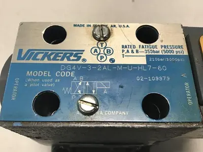 USED VICKERS DG4V-3-2AL-M-U-HL7-60