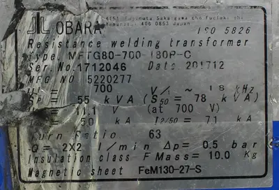 USED OBARA 4-431055 G3625