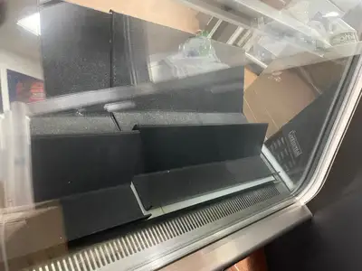 Used Spartan Used Spartan BCB72 Curved Glass Refrigerated Deli Display Case 120V Display Refrigerators Illinois US | Falcon Restaurant Supply #1376399