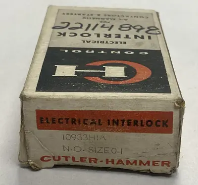 New | in-Stock CUTLER-HAMMER 10933H-1A Miscellaneous Equipment (Electrical & Power) | Surplus Asset Holdings #1194442