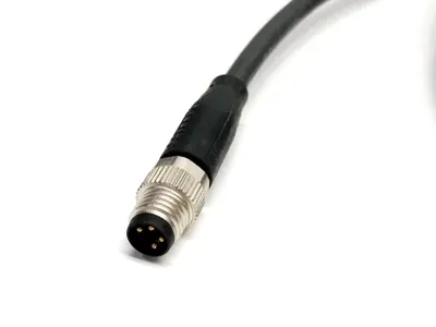 USED BALLUFF DOUBLE ENDED CORDSET M8 4-PIN 2M BCC M314-M314-30-304-PX0434-020