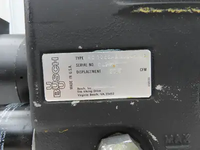 Used BUSCH _UNKNOWN_ Vacuum Pumps Indiana US | Arrow Industrial #1367437