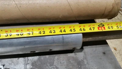 Tidland 3" Air Operated Button Shaft