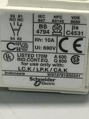 USED TELEMECANIQUE LA1KN11