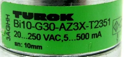 NEW TURCK BI10-G30-AZ3X-T2351 PROXIMITY SENSOR BI10G30AZ3XT2351