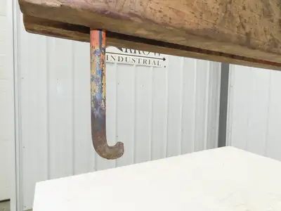 Sackett 4000Lb Forklift Battery Lifter Beam 24-42" Adj Width Hooks