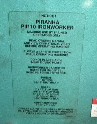 USED 2002 PIRANHA PII-110