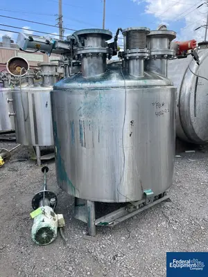 USED Lee Industries 360 Gal Lee Reactor, 304 S/S, 20/100#