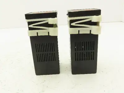 S and B Controls 2050-X Digital Temperature Meter Panel Lot of 2