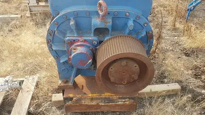 USED ROOTS SIZE 10X24 ROTARY POSITIVE VACUUM PUMP / BLOWER