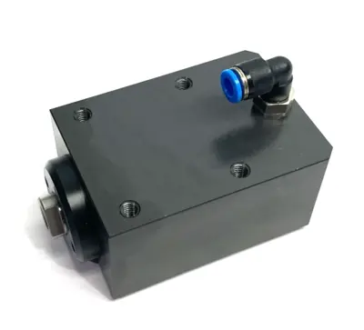 Used Asutec Pneumatic Corner Stop Module, Rotating Damper Cylinder Pneumatic Cylinders Michigan US | Maverick Industrial Sales #1436971