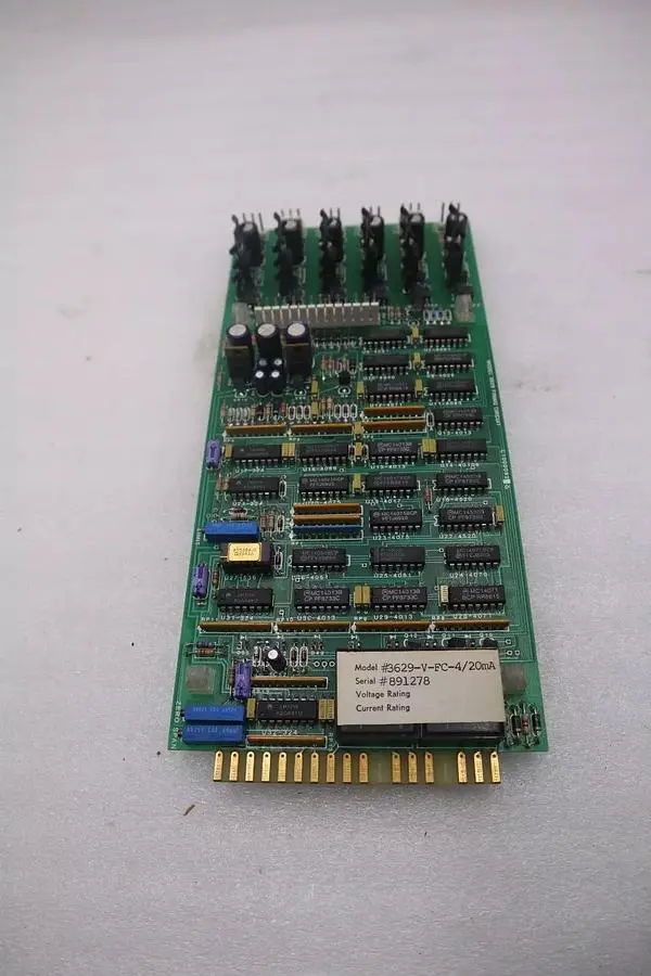 Control Concepts 3629B-V-FC-4/20mA  FIRING BOARD STOCK 5530