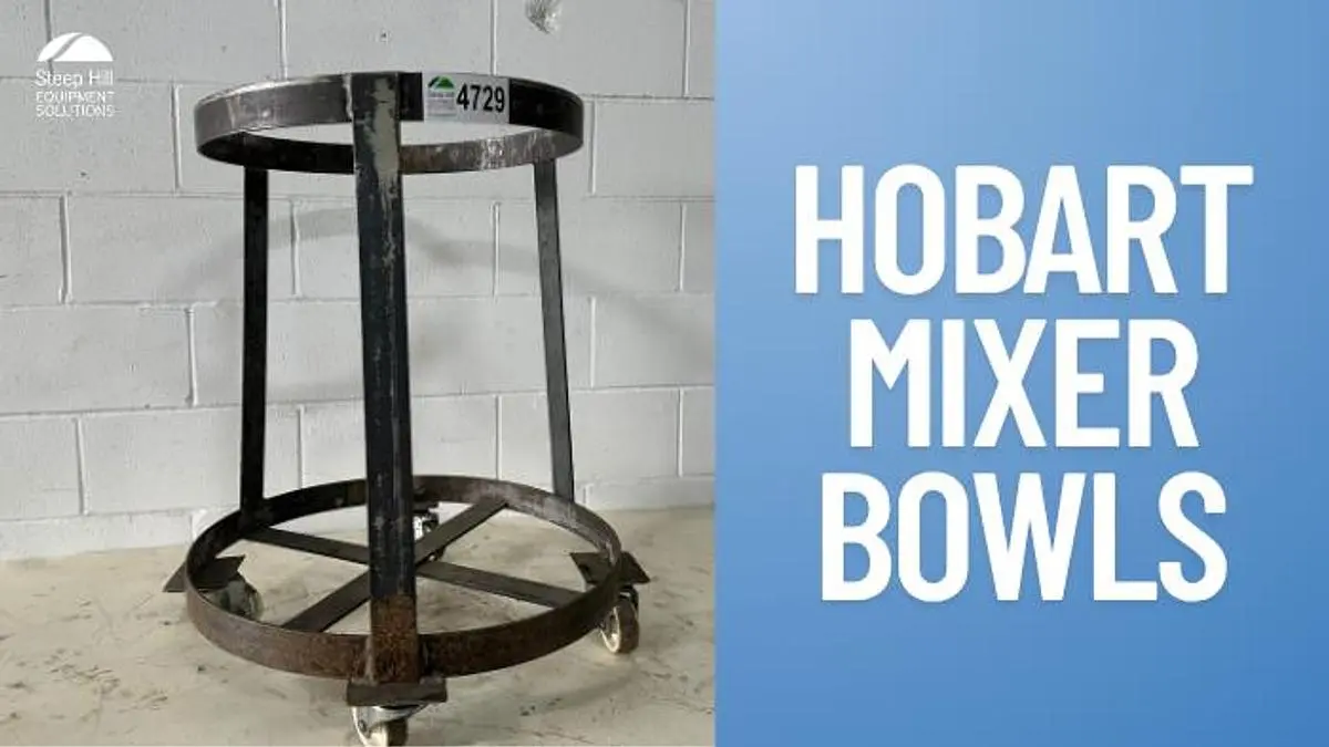 Bowl Dolly for Hobart Mixer Bowls
