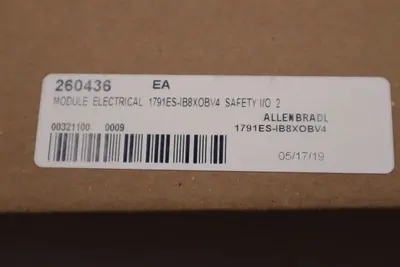 ALLEN BRADLEY 1791ES-IB8XOBV4 COMPACT BLOCK GUARD I/O ETHERNET NEW SEALED #G105