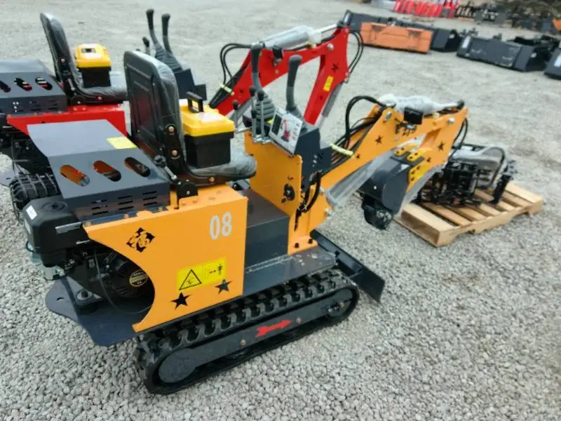 ZJZ-08 MINI EXCAVATOR YELLOW
