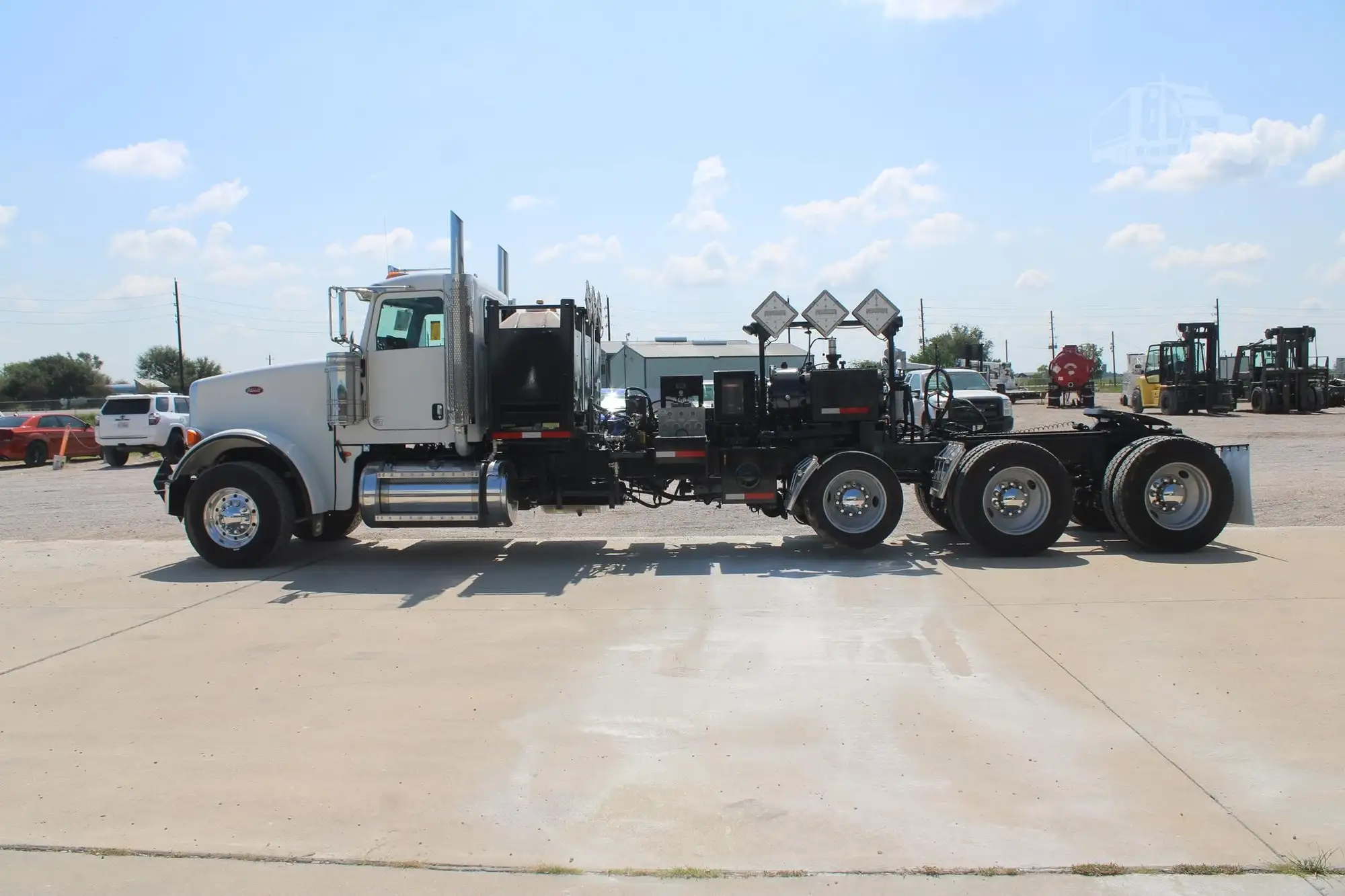 Used 2012 PETERBILT 367 Vacuum Truck Texas US | Roll Off Truck World #1491929