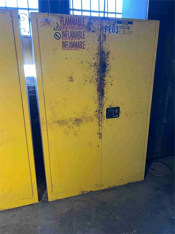 Used ULINE H-2219S-Y Hazardous Storage Units California US | MachineryMax #1337463
