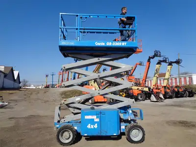 Used 2013 Genie GS3369RT Scissor Lifters New York US | United Lift #1445583