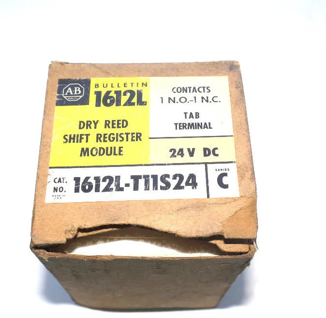 NEW ALLEN BRADLEY 1612L-T11S24 DRY REED RELAY 1612LT11S24