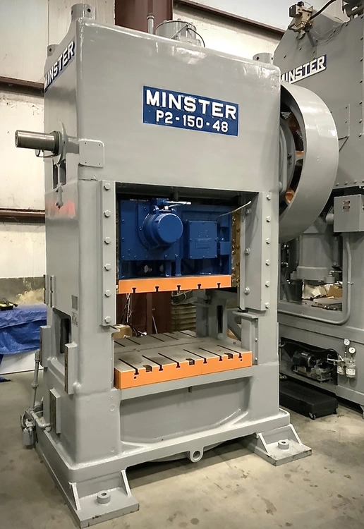Used MINSTER MINSTER P2-150-48 PRESS Straight Side Presses | Alma Machinery #898737