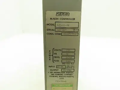 Foxboro H11A3/33A4 62H-4E-OH M/62H HMI Control Station 0 To 100 Dial 118V 30VA
