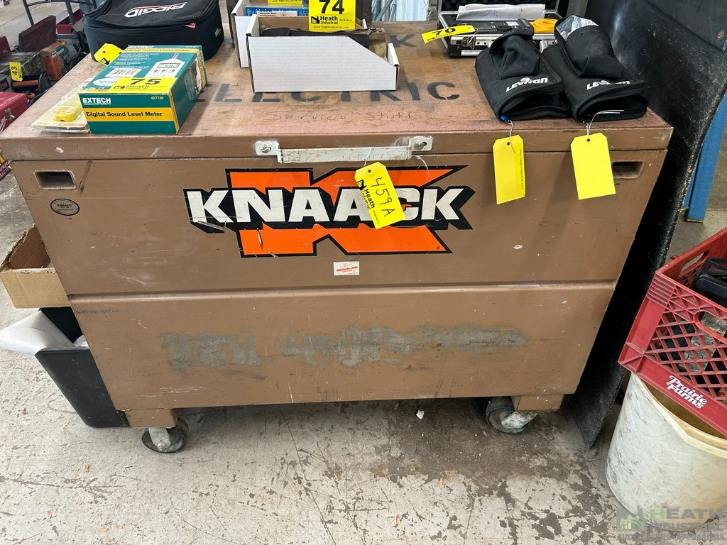 Used _UNKNOWN_ KNAACK PORTABLE JOBBOX 48" X 30" X 40" Safes Illinois US | Heath Industrial Auction Services #1380028