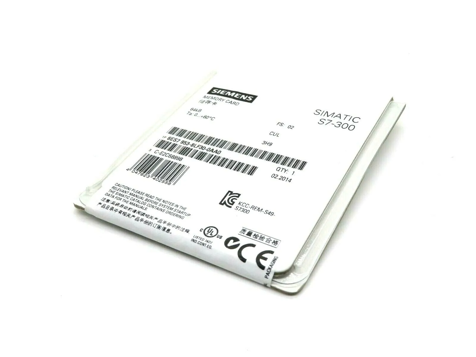 NEW SIEMENS S7/300