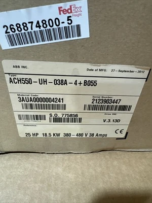 NEW ABB ACH550-UH-038A-4 + B055