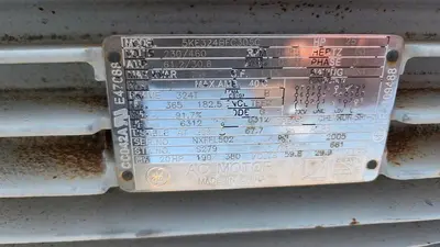 USED GENERAL ELECTRIC 25HP