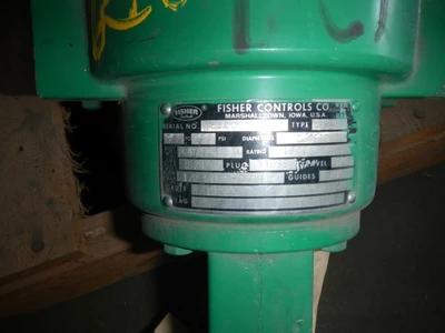 Fisher 1" 1500 Rating, Carbon Steel, Control Valve