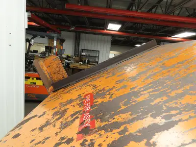 Airfloat Pneumatic Lift Tilt Table Tote Tipper 4000lbs 30° Degree 60x48" Top