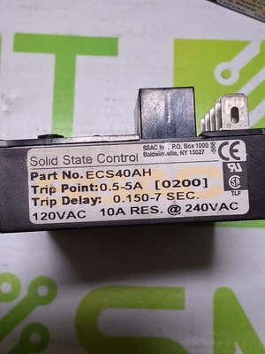 SSAC ECS40AH SOLID STATE CONTROL CURRENT SENSOR