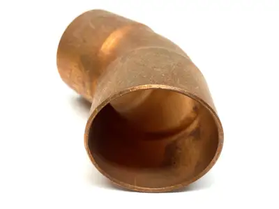 USED NIBCO ELBOW 45 DEGREE WROT COPPER 1-1/2"