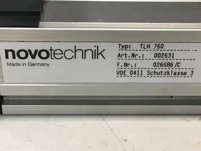 USED NOVOTECHNIK TLH750