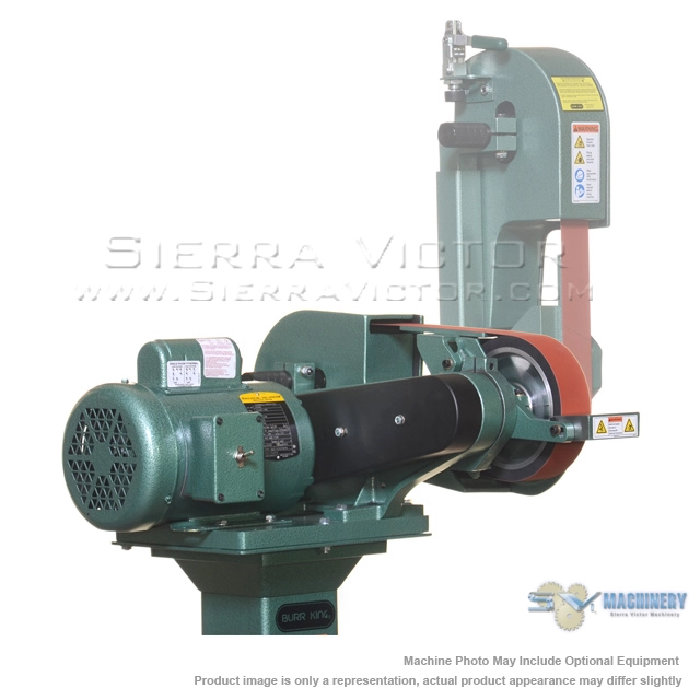 BURR KING X400 Belt Grinders | Sierra Victor Industries