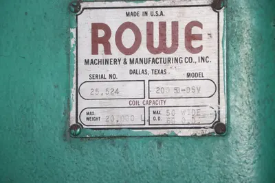 USED ROWE 200 50-DSV