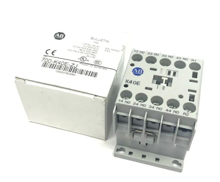 New | in-Stock Allen-Bradley Ser. B Miniature Contactor IEC Control Relay 4 N.O. Relays & Switches Michigan US | Maverick Industrial Sales #1391118
