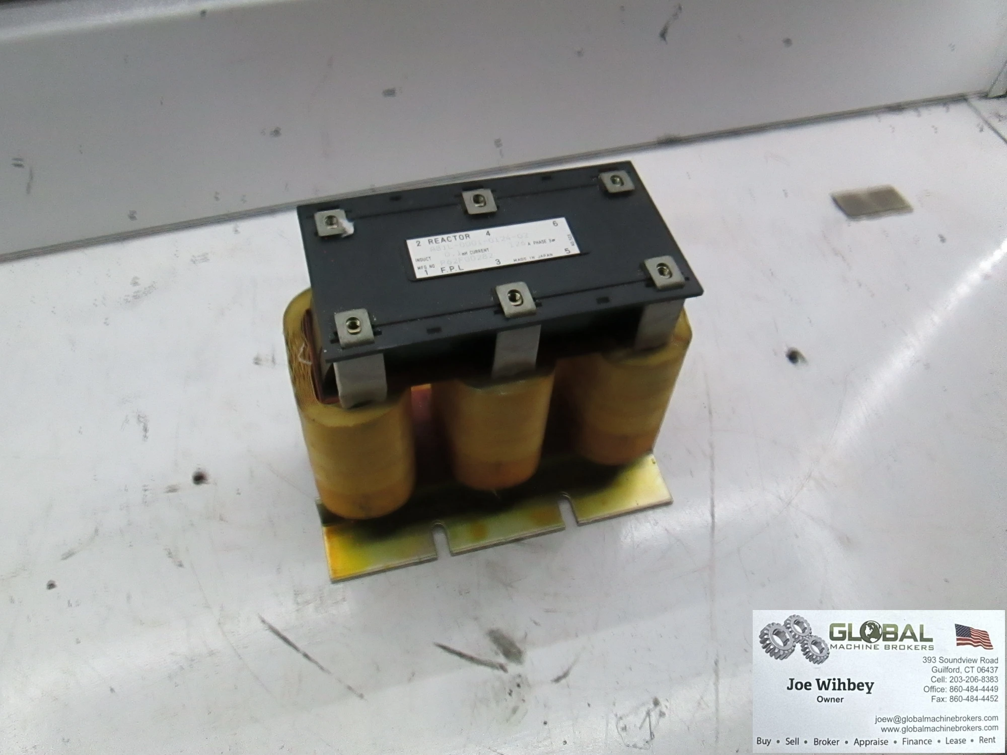 Funuc A81L-0001-0124-02 Transformer AC Reactor