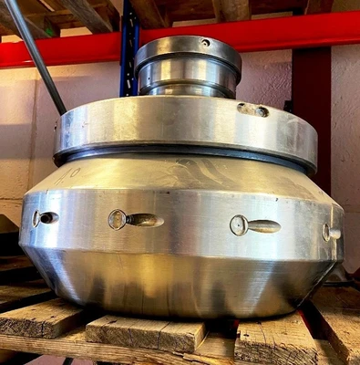 (3) Alfa-Laval FESX 412S-34 nozzle centrifuges, 316SS.