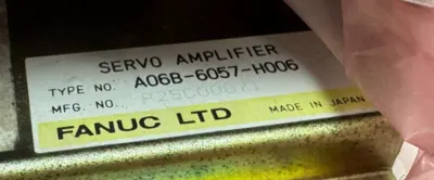 FANUC A06B-6057-H006 SERVO AMPLIFIER A06B6057H006 REFURBISHED