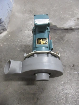 1/2 hp FanAm Inc Blower, polypropylene with XP motor