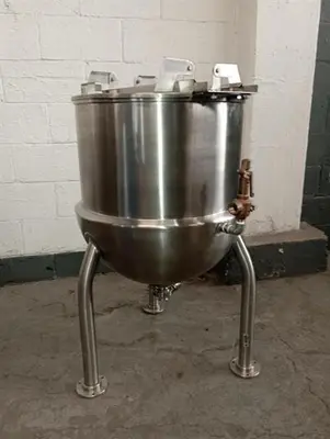 New Stainless steel jacketed kettle