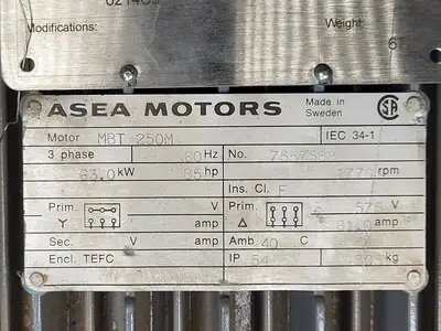NEW ASEA MBT 250M